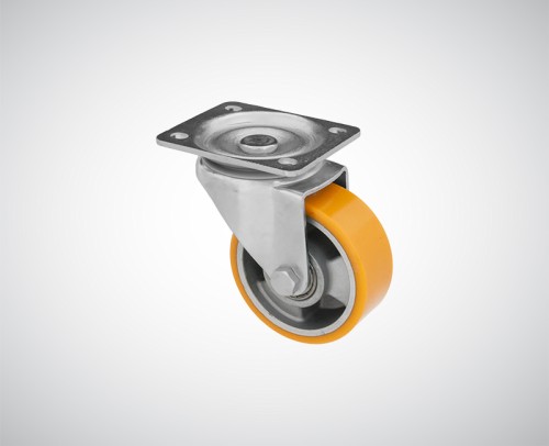 Zestaw kołowy skrętny aluminiowy