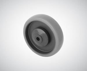 Koło pełne fi 160 mm - nośność 200 kg - koło z termoplastycznej gumy