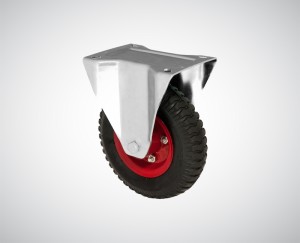 Zestaw kołowy stały fi 220 mm - nośność 100 kg - opona pneumatyczna